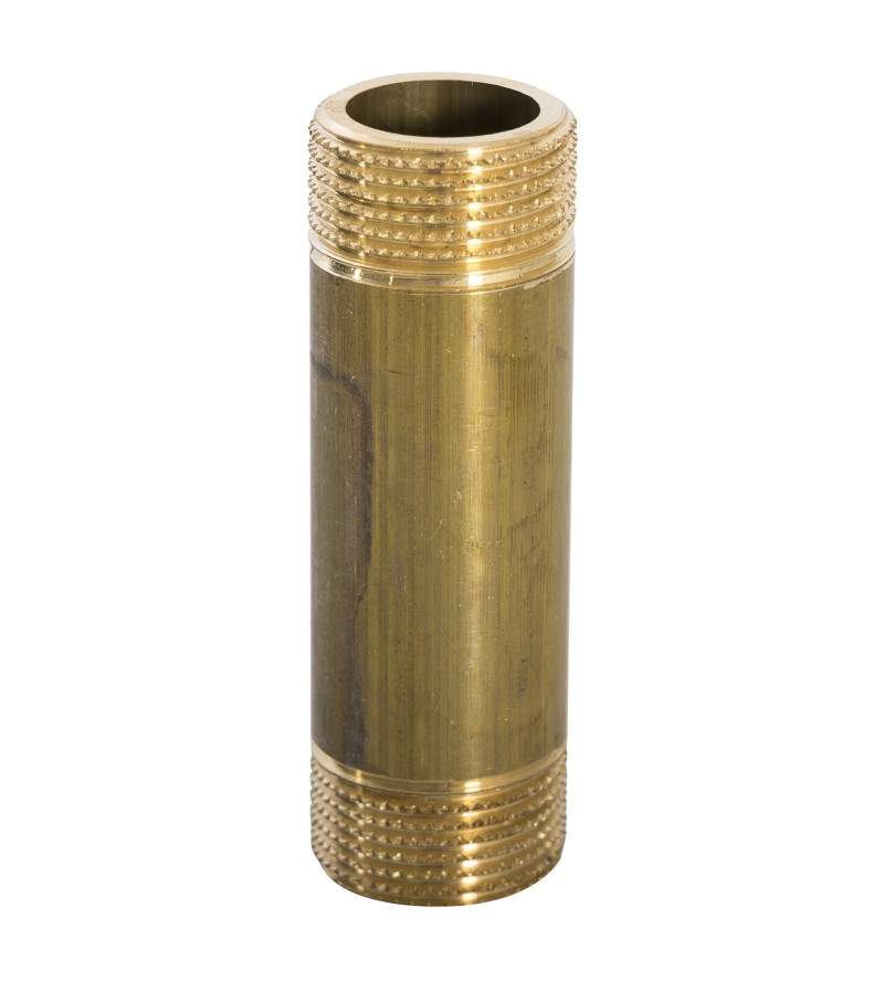 Barrel Nipple Yellow brass 1"1/4 MM FP Pattaroni F195