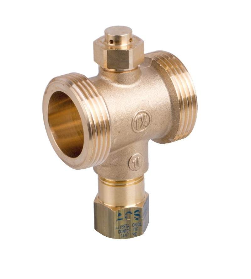 Válvula de conexión de gas de 1" para protección anticongelante para bombas de calor Giacomini R148HPY005