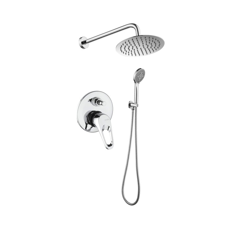 Complete shower kit Naomi Piralla Rubinetterie series with Ø20 shower head KITNAOMI5CR