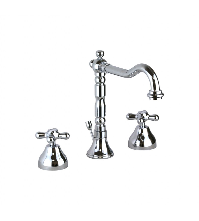 3 hole sink tap with 360° swivel spout Resp Old America ART.39.124