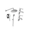 Tap set with sink mixer,...