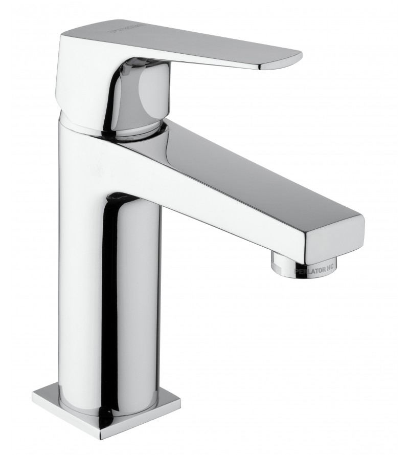 Minimal design chromed brass sink mixer Piralla Iceberg 0IC00088A22