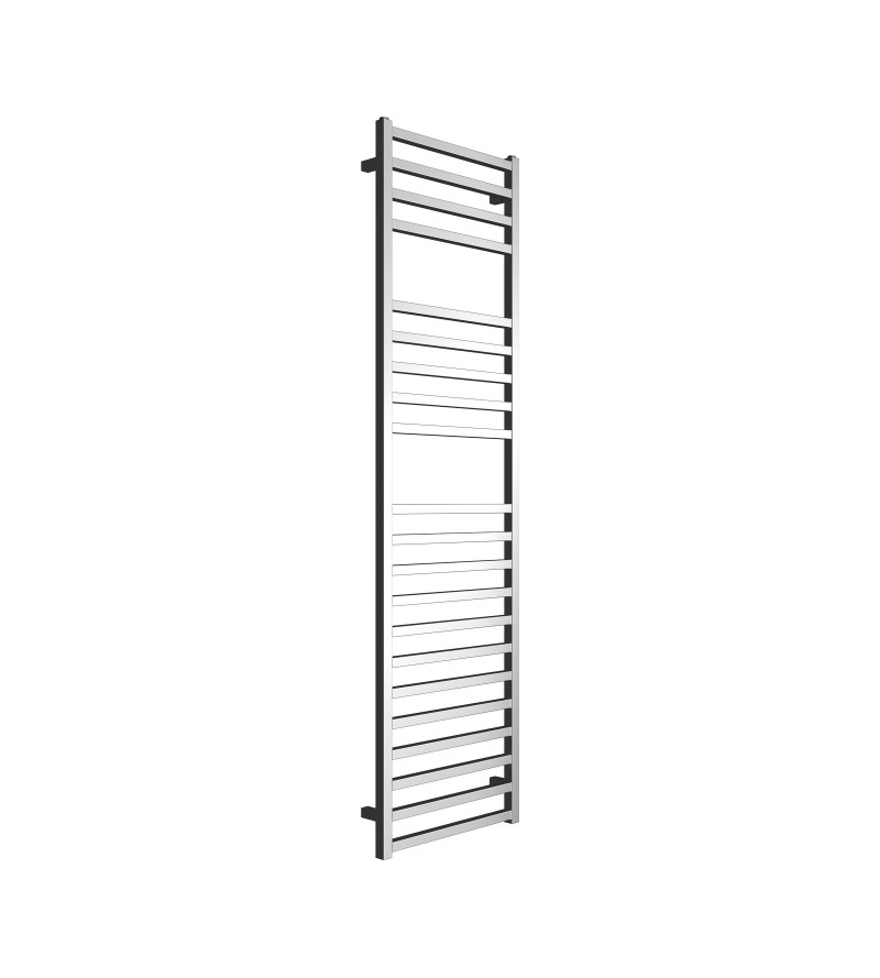 Square model towel warmer in chrome color 1800 x 600 mm Ercos Square ASSQCF930006001800