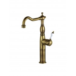 Retro style mixer tap with...