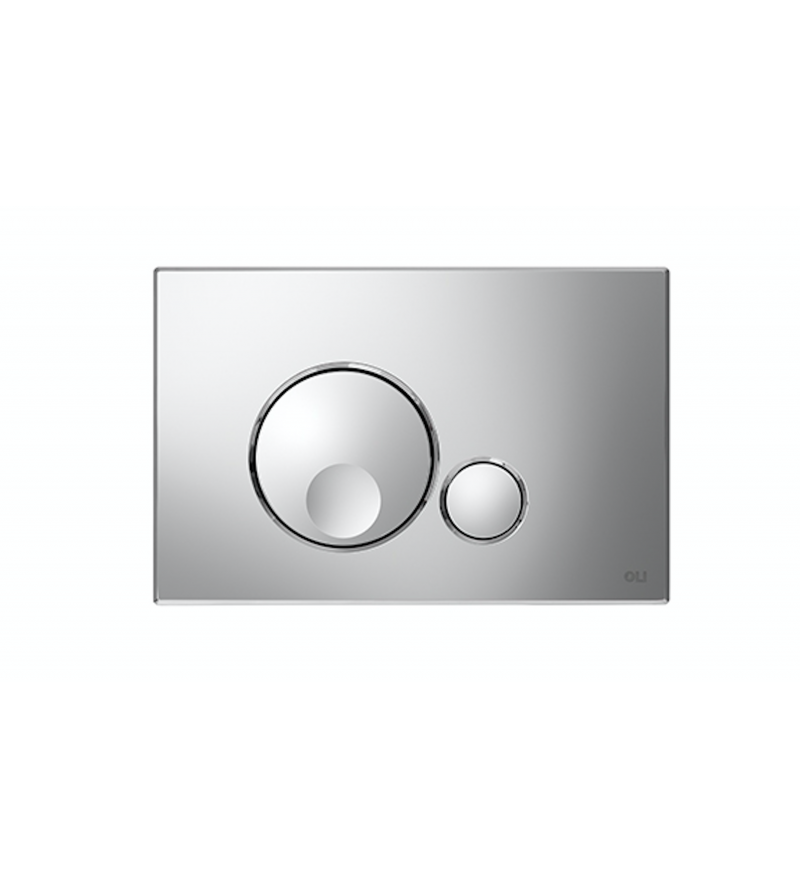 Chrome control plate for cassettes Oli Globe OL0152950
