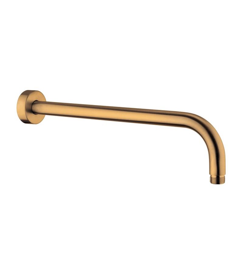 Round shower arm 350 mm in brushed brass colour Mamoli Gio Ponti 00000830L35G