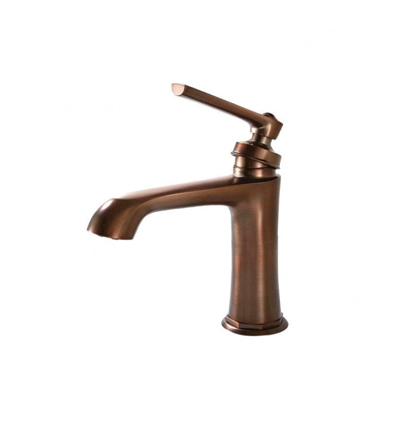 Single lever basin mixer retro model copper color Mamoli Mademoiselle 496100000059