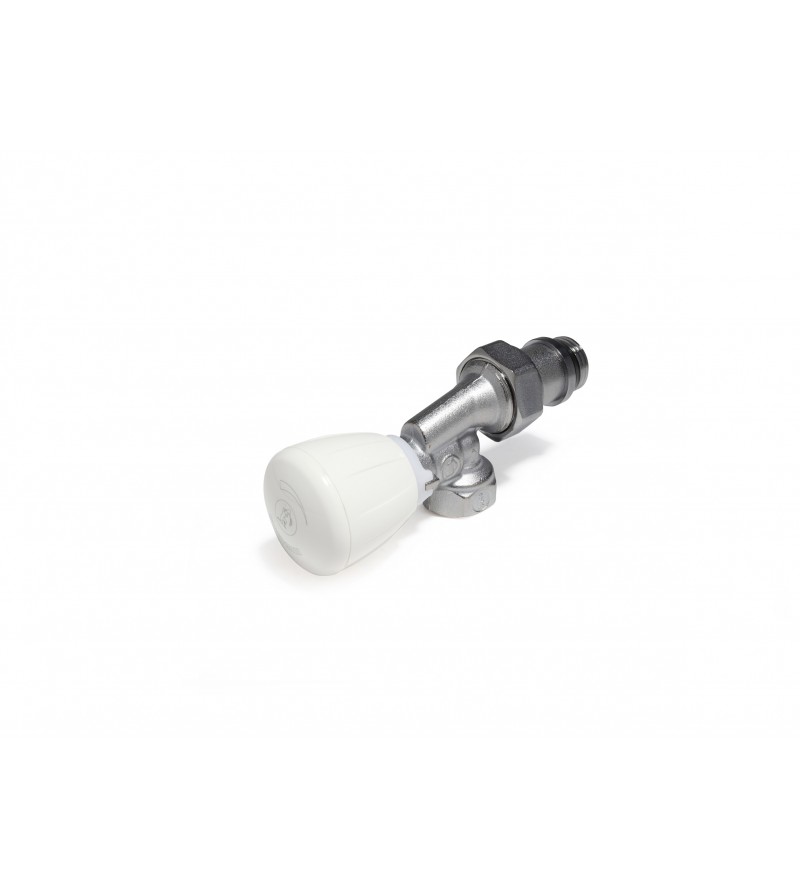 Micrometric reverse angle valve with thermostatic option Giacomini R435TGX053