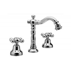 Double lever bidet tap for...