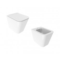Pair of sanitary ware with...