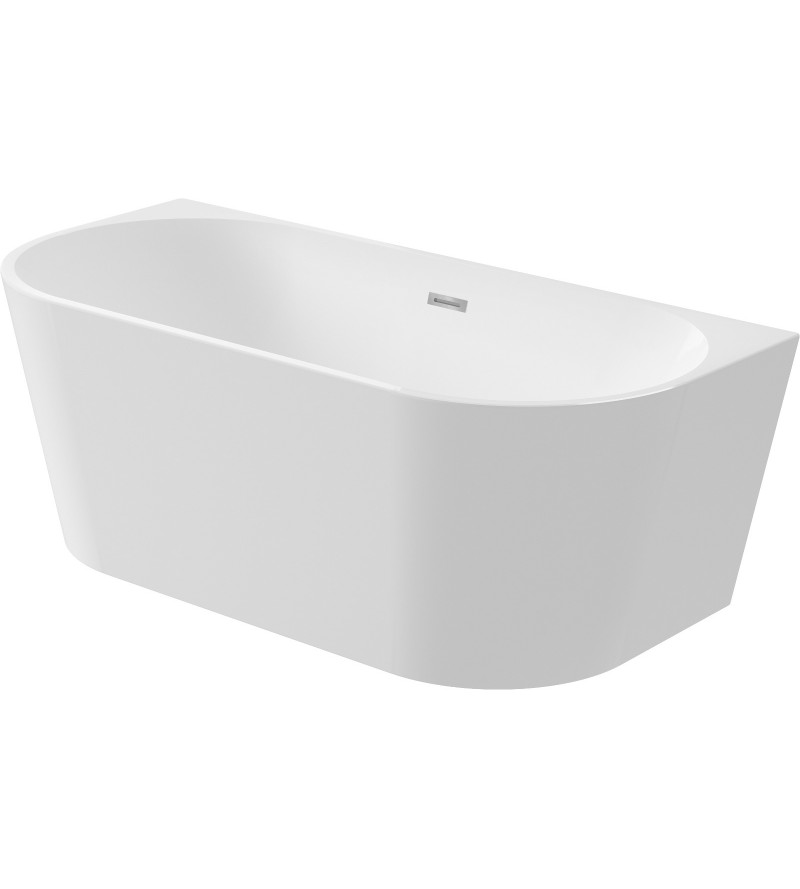 Center-wall acrylic bathtub, size 170 cm Ekomat SILIA KDS_017W
