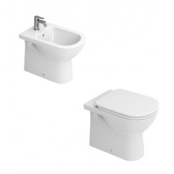 WC and bidet kit for...