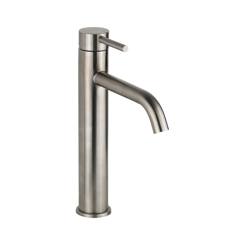 High model stainless steel basin mixer without waste Mamoli Pico Inox 46160000000A