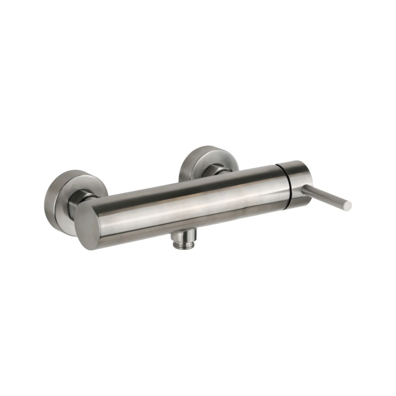 1 way external shower mixer in stainless steel Mamoli Pico Inox 36100000002A