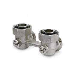 Two-pipe H-valve, angle...