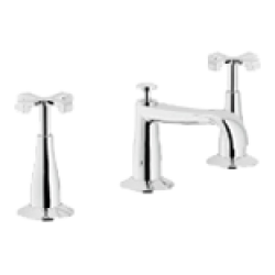 Drop-down sink taps